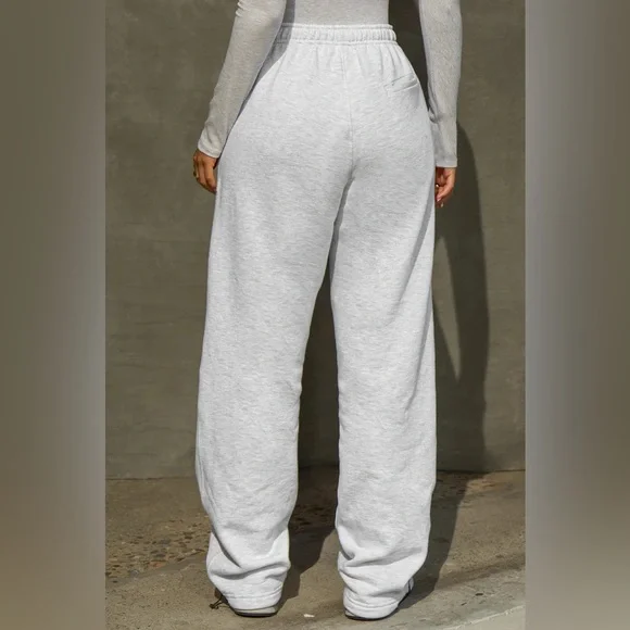 Joah Brown Oversized Straight Leg Joggers - Picture 2 of 8